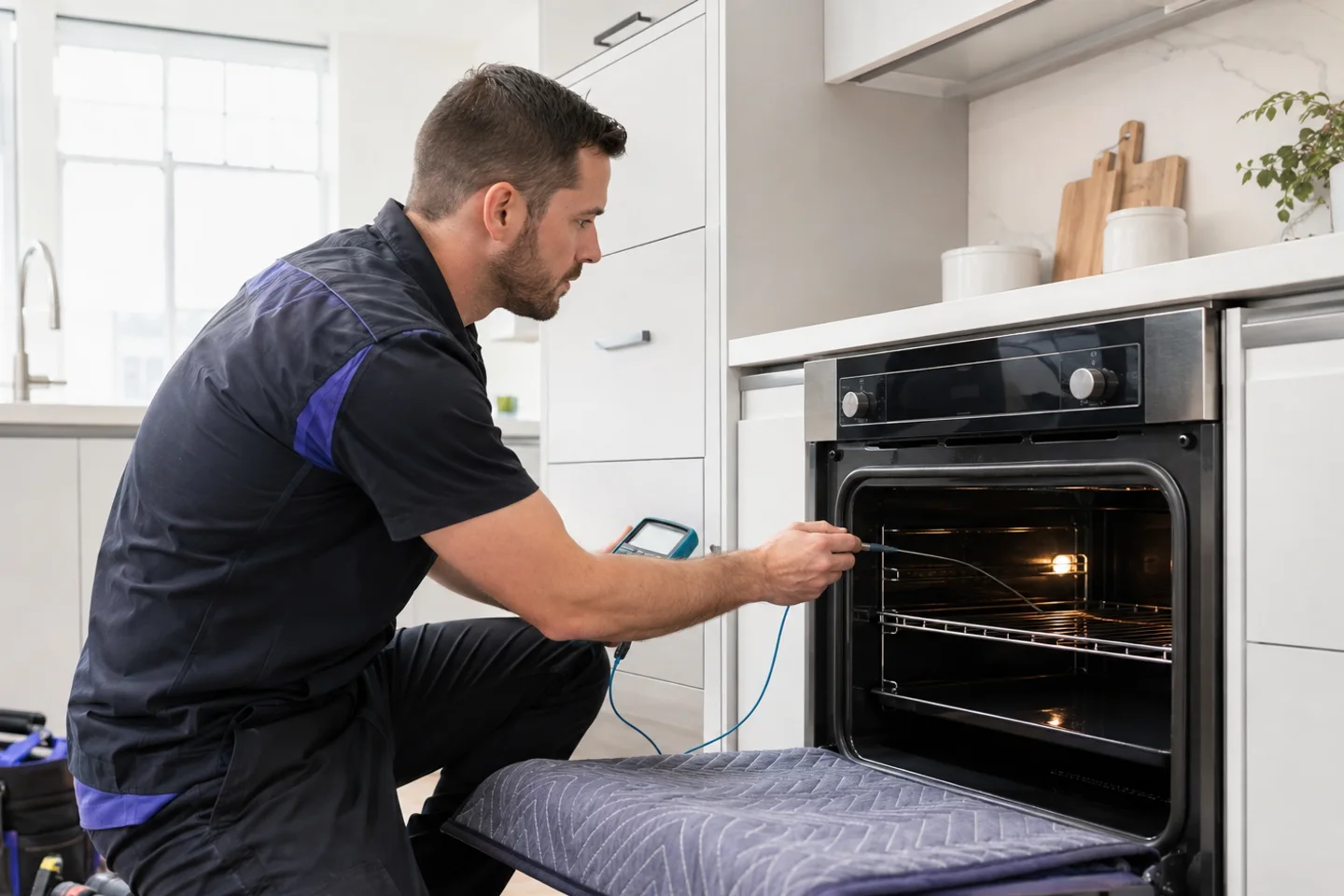 Toronto oven not heating evenly: settings, zones and temperature evidence