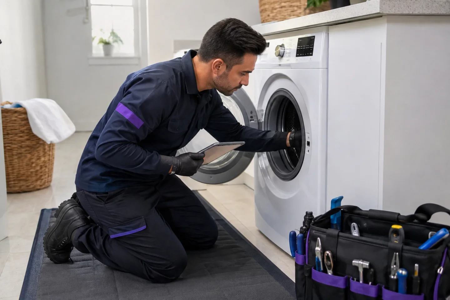 Toronto washer repair for draining, spinning, filling and leaking problems