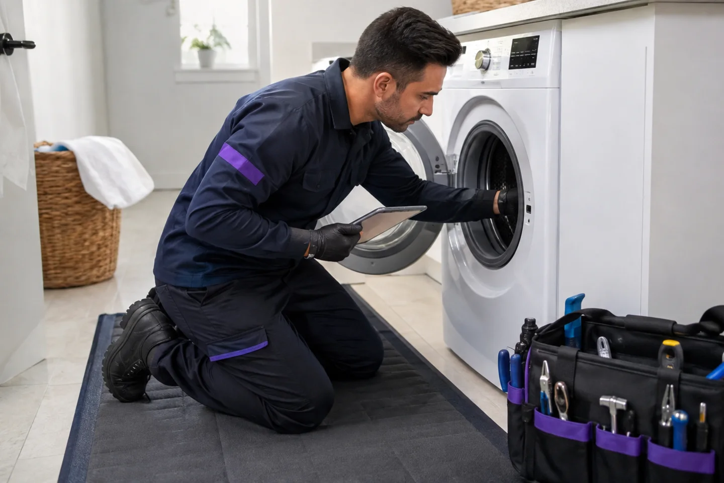 Dishwasher leaking or not draining: connections, pumps and access